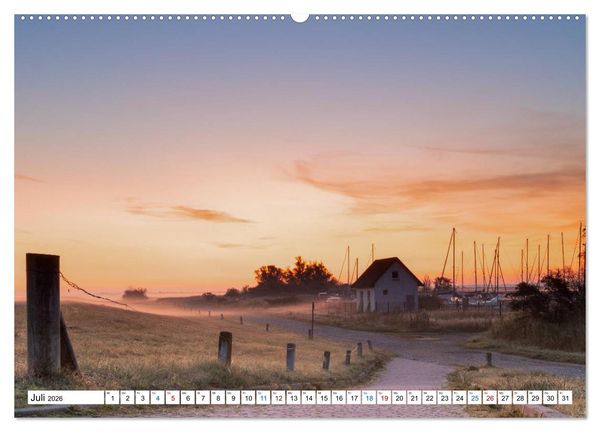 Produktbild: Schiff und Segel - HIDDENSEE (Wandkalender 2026 DIN A2 quer), CALVENDO Monatskalender
