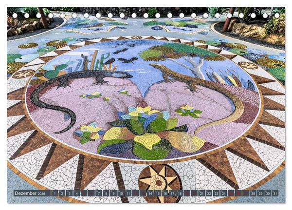 Produktbild: La Palma - Gr&uuml;ne Trauminsel im Atlantik (Tischkalender 2026 DIN A5 quer), CALVENDO Monatskalender