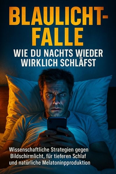 Produktbild: Blaulicht-Falle: Wie du nachts wieder wirklich schl&auml;fst