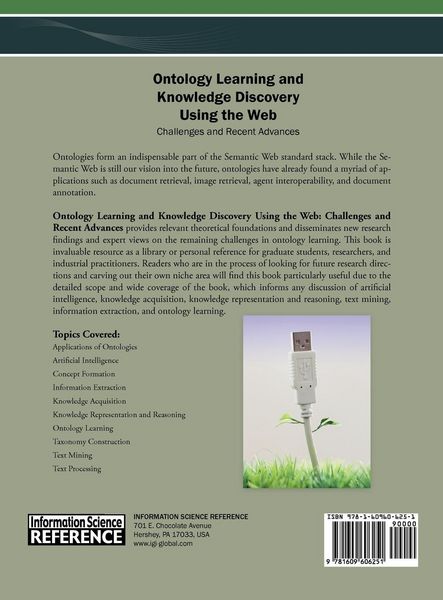 Produktbild: Ontology Learning and Knowledge Discovery Using the Web