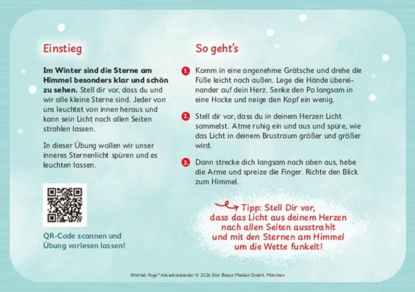 Produktbild: Wichtel-Yoga-Adventskalender. 24 Asanas f&uuml;r die Winter- und Weihnachtszeit