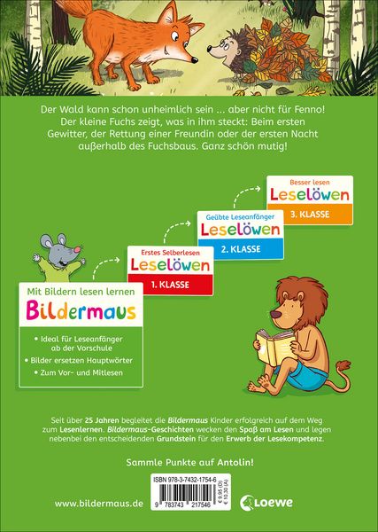 Produktbild: Bildermaus - Geschichten vom mutigen kleinen Fuchs