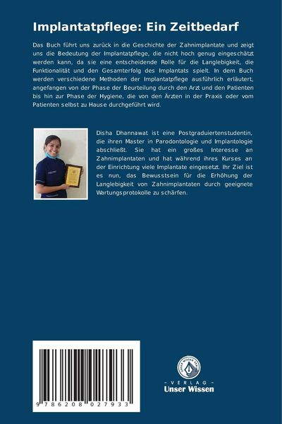 Produktbild: Implantatpflege: Ein Zeitbedarf