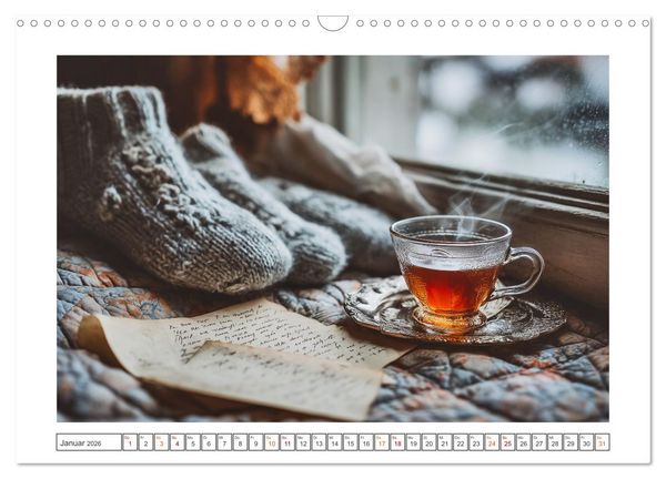 Produktbild: Nostalgische Teestunden (Wandkalender 2026 DIN A3 quer), CALVENDO Monatskalender