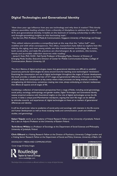 Produktbild: Digital Technologies and Generational Identity