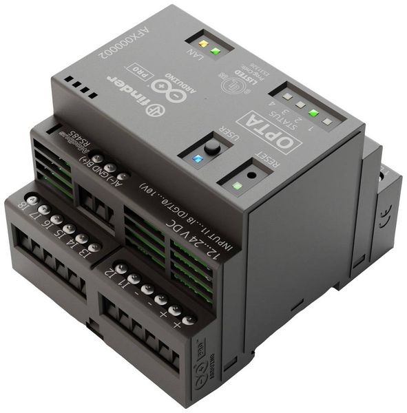 Produktbild: Arduino Opta WiFi AFX00002 SPS-Kommunikationsmodul 12 V/DC, 24 V/DC