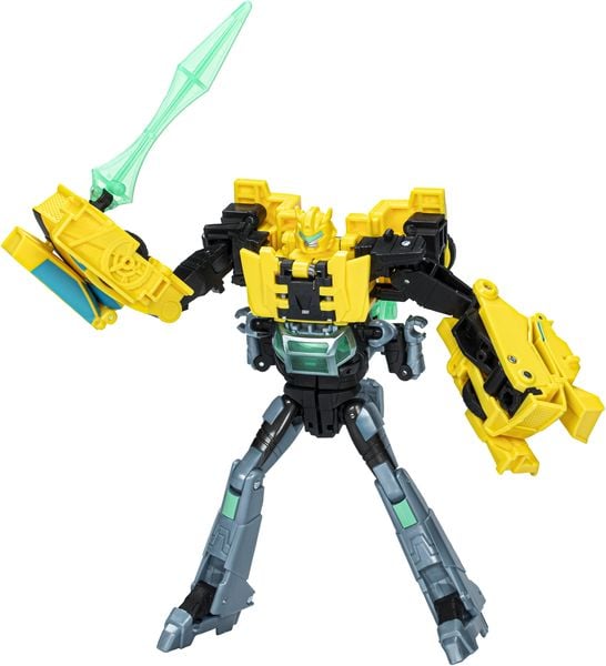 Hasbro - Transformers - EarthSpark Cyber-Combiner Bumblebee und Mo Malto