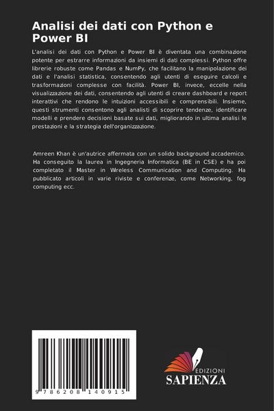 Produktbild: Analisi dei dati con Python e Power BI