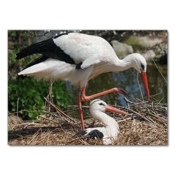 Produktbild: Lais Puzzle Storch 1000 Teile