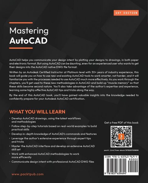 Produktbild: Mastering AutoCAD