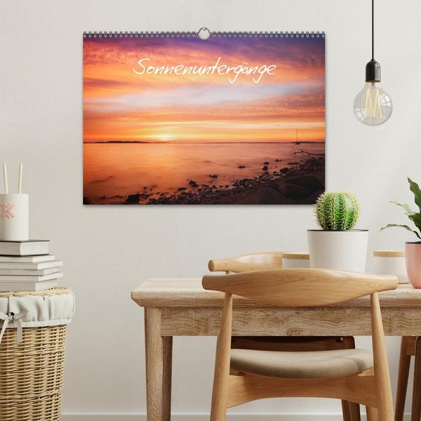 Produktbild: Sonnenunterg&auml;nge (Wandkalender 2026 DIN A3 quer), CALVENDO Monatskalender