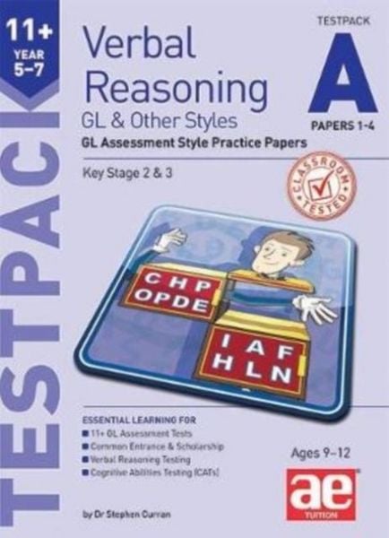 Produktbild: 11+ Verbal Reasoning Year 5-7 GL & Other Styles Testpack A Papers 1-4