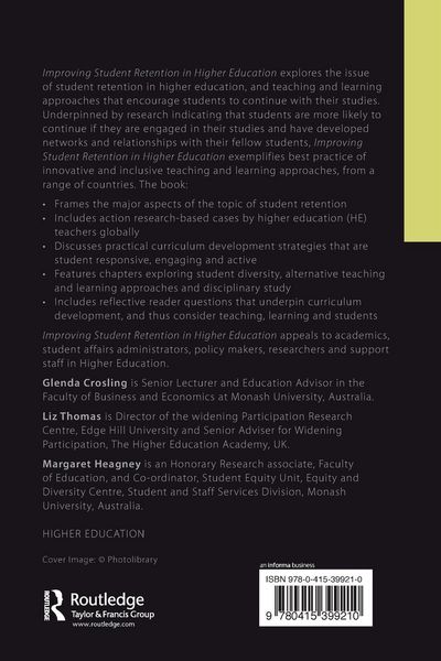 Produktbild: Improving Student Retention in Higher Education