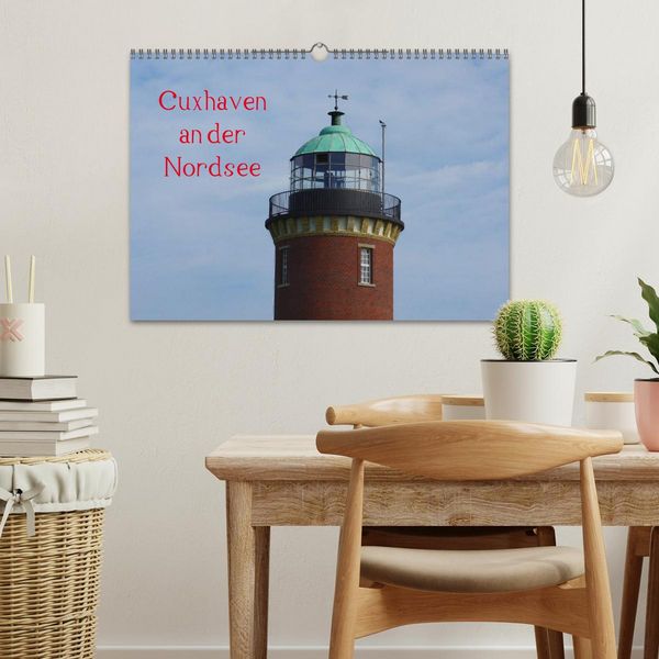Produktbild: Cuxhaven an der Nordsee (Wandkalender 2026 DIN A3 quer), CALVENDO Monatskalender