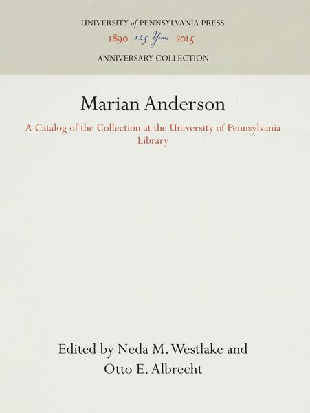 Produktbild: Marian Anderson