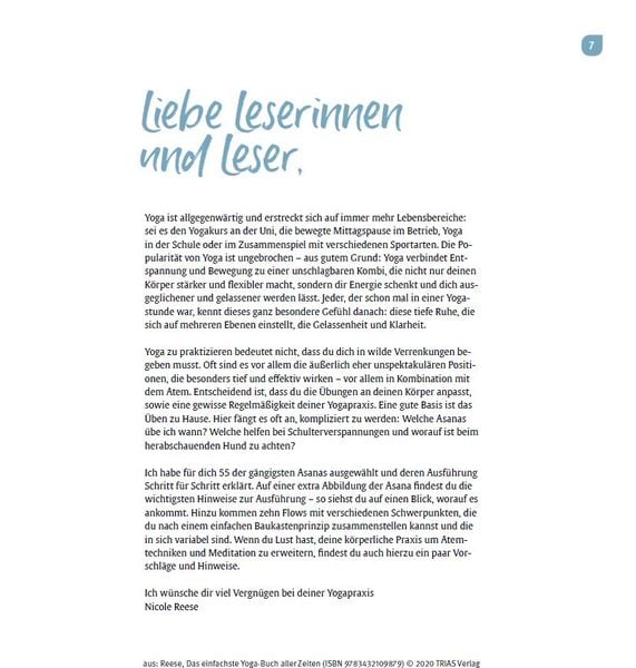 Produktbild: Das einfachste Yoga-Buch aller Zeiten