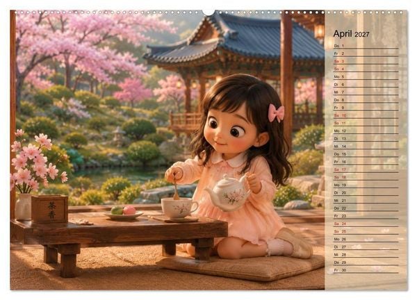 Produktbild: Kleine Tr&auml;ume in Korea (hochwertiger Premium Wandkalender 2027 DIN A2 quer), Kunstdruck in Hochglanz