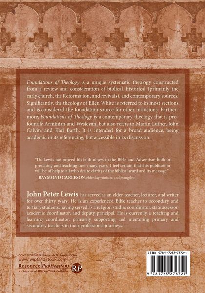 Produktbild: Foundations of Theology