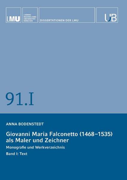 Produktbild: Giovanni Maria Falconetto (1468-1535) als Maler und Zeichner. Band I: Text