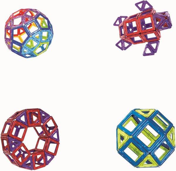 Produktbild: Magformers Standard Set 62-teilig Magnetspiel