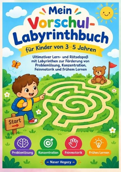 Produktbild: Mein Vorschul-Labyrinthbuch f&uuml;r Kinder von 3&ndash;5 Jahren