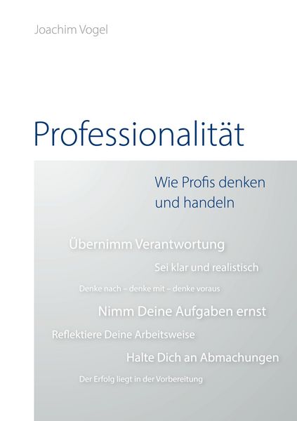 Produktbild: Professionalit&auml;t
