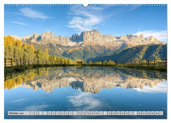 Produktbild: Wundersch&ouml;ne Dolomiten (Wandkalender 2026 DIN A2 quer), CALVENDO Monatskalender