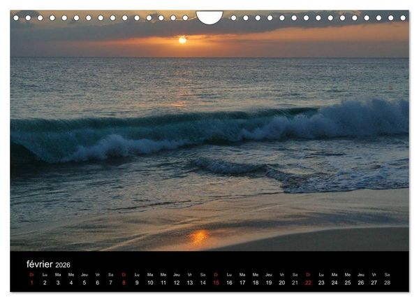 Produktbild: Voyage au Cap-Vert, Boa Vista (Calendrier mural 2026 DIN A4 vertical), CALVENDO calendrier mensuel