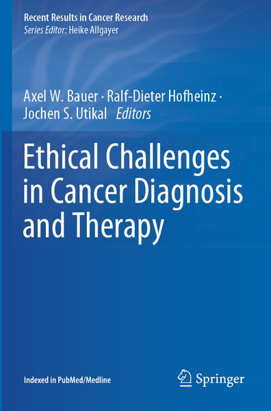 Produktbild: Ethical Challenges in Cancer Diagnosis and Therapy
