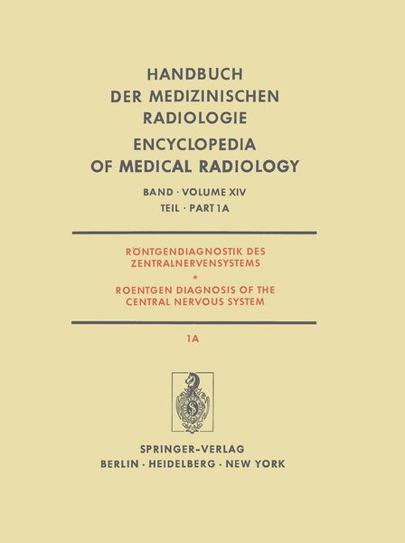 Produktbild: R&ouml;ntgendiagnostik des Zentralnervensystems / Roentgen Diagnosis of the Central Nervous System