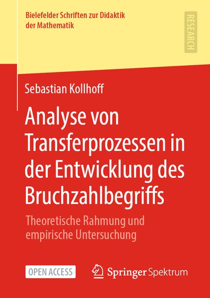 Produktbild: Analyse von Transferprozessen in der Entwicklung des Bruchzahlbegriffs