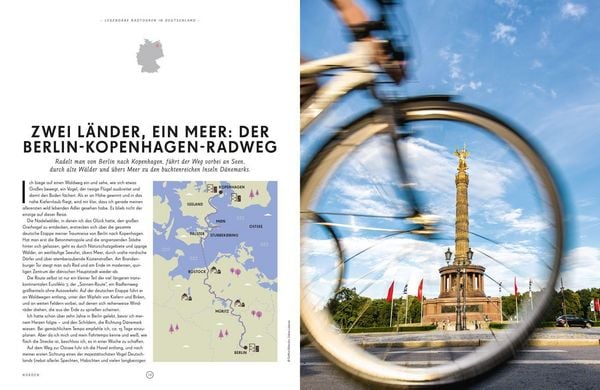 Produktbild: LONELY PLANET Bildband Legend&auml;re Radtouren in Deutschland