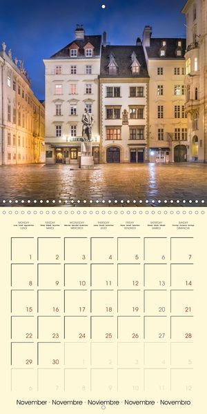 Produktbild: Heindl, K: Beautiful Vienna (Wall Calendar 2021 300 &times; 300 mm