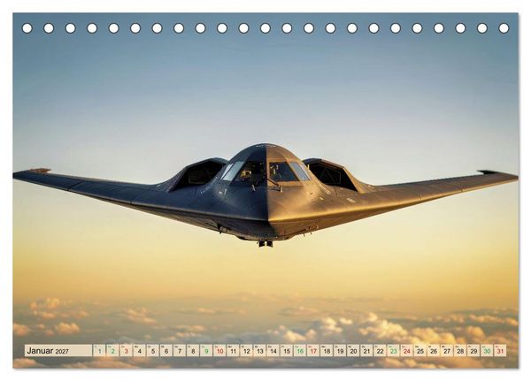 Produktbild: B2 Spirit - Bomber (Tischkalender 2027 DIN A5 quer), CALVENDO Monatskalender