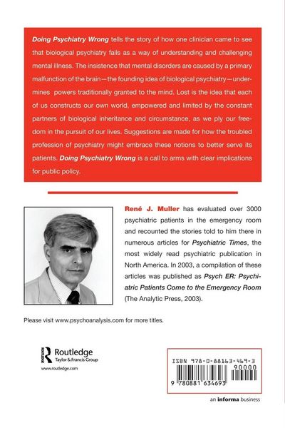 Produktbild: Doing Psychiatry Wrong