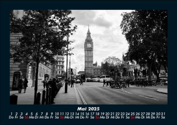 Produktbild: London 2025 Fotokalender DIN A5