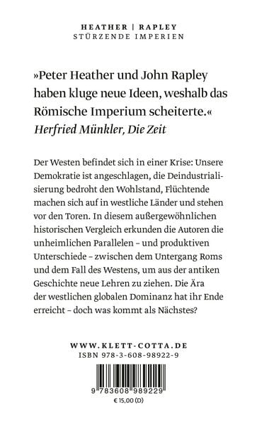 Produktbild: St&uuml;rzende Imperien