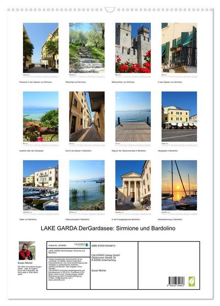 Produktbild: LAKE GARDA DerGardasee: Sirmione und Bardolino (Wandkalender 2026 DIN A2 hoch), CALVENDO Monatskalender