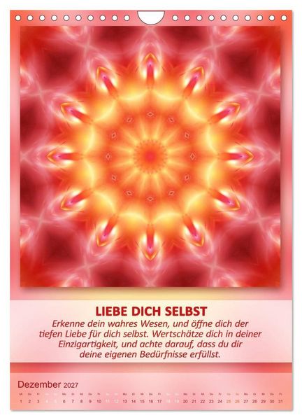 Produktbild: Light Energy Mandalas - Kalender - Vol. 2 (Wandkalender 2027 DIN A4 hoch), CALVENDO Monatskalender
