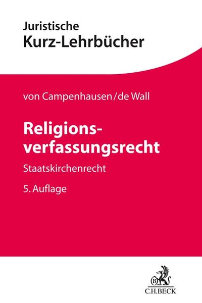 Produktbild: Religionsverfassungsrecht