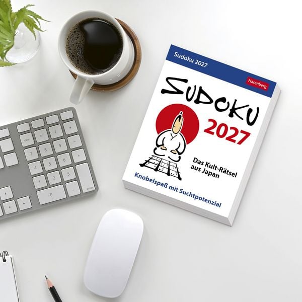 Produktbild: Sudoku Tagesabrei&szlig;kalender 2027 - Das Kult-R&auml;tsel aus Japan