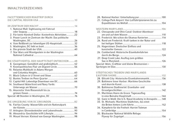 Produktbild: USA - Capital Region TravelGuide