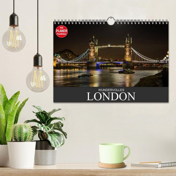 Produktbild: Wundervolles London (Wandkalender 2026 DIN A4 quer), CALVENDO Monatskalender