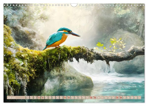 Produktbild: Zwischen Himmel und Wasser (Wandkalender 2026 DIN A3 quer), CALVENDO Monatskalender