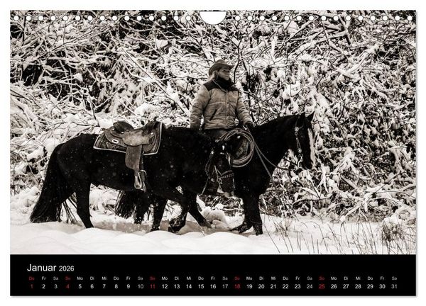 Produktbild: Westernreiten (Wandkalender 2026 DIN A4 quer), CALVENDO Monatskalender