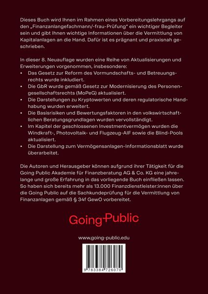 Produktbild: Gepr&uuml;fte/-r Finanzanlagenfachmann/-frau IHK