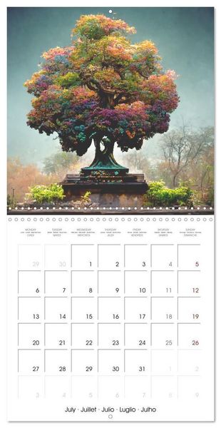 Produktbild: Dream Tree (Wall Calendar 2026 12 &times; 12 Inch) CALVENDO 12 Month Wall Calendar