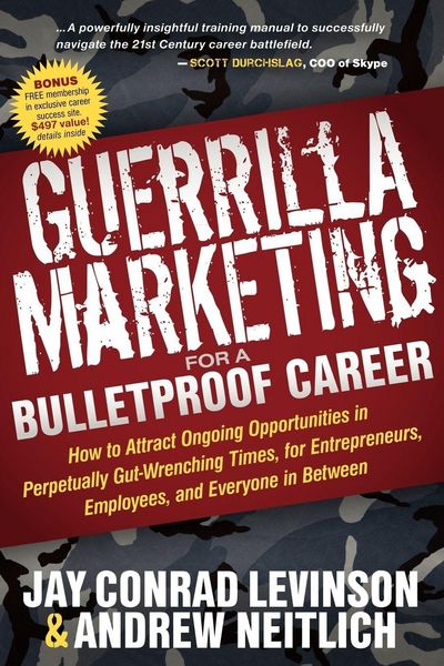 Produktbild: Guerrilla Marketing for a Bulletproof Career