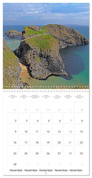 Produktbild: Places to visit in Ireland (Wall Calendar 2026 12 &times; 12 Inch) CALVENDO 12 Month Wall Calendar