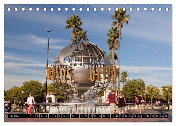 Produktbild: Los Angeles - Kalifornien (Tischkalender 2026 DIN A5 quer), CALVENDO Monatskalender